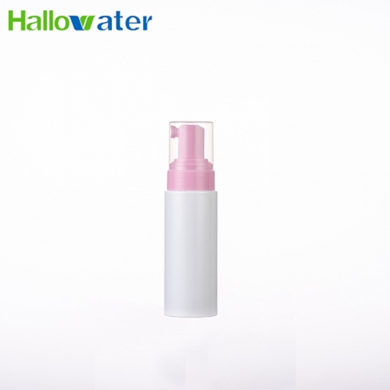 100ml 30mm plastic travel size cosmetic foam pump bottle