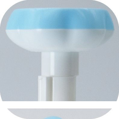 Travel Size Foam Pump Bottle Dispenser Pump(04D paw shape)