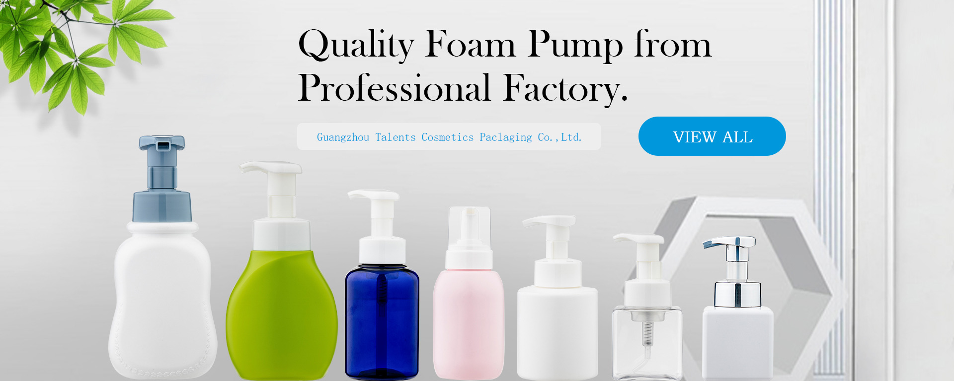 China foam pump supplier
